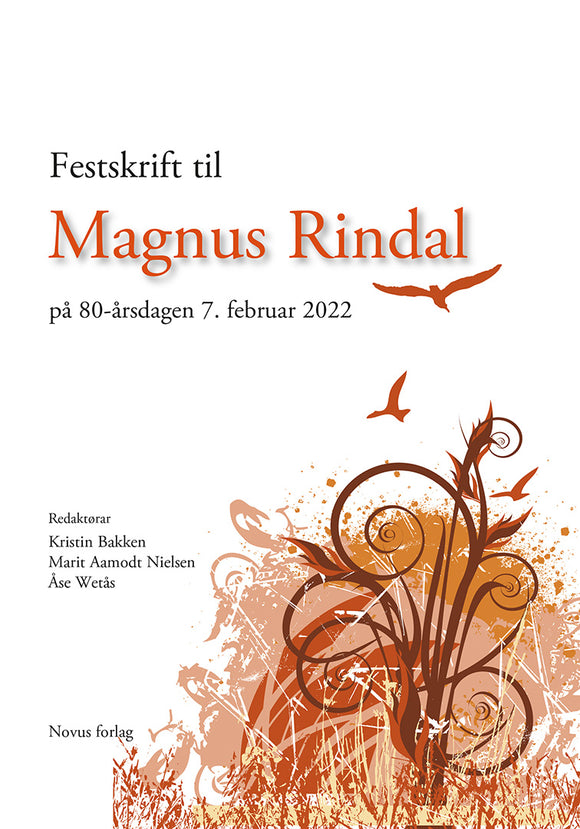 Bakken/Nielsen/Wetås (red.): Festskrift til Magnus Rindal