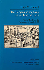 Barstad, Hans M.: The Babylonian Captivity