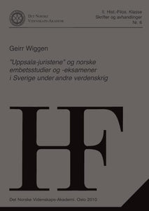 Wiggen, Geirr: Uppsala-juristene