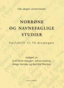 Johannessen , O.-J.: Norrøne og navnefaglige studier
