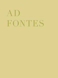 Holen, Astrid (red.): Ad Fontes