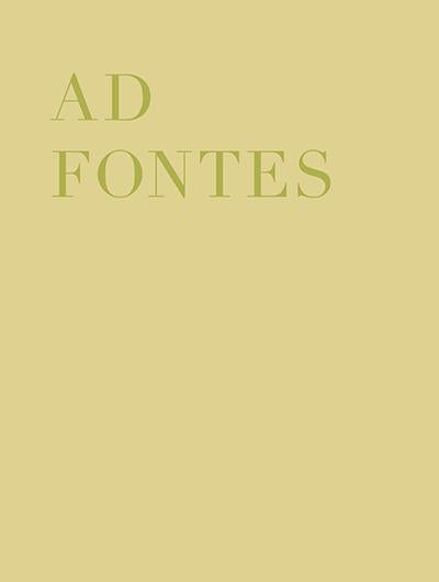 Holen, Astrid (red.): Ad Fontes