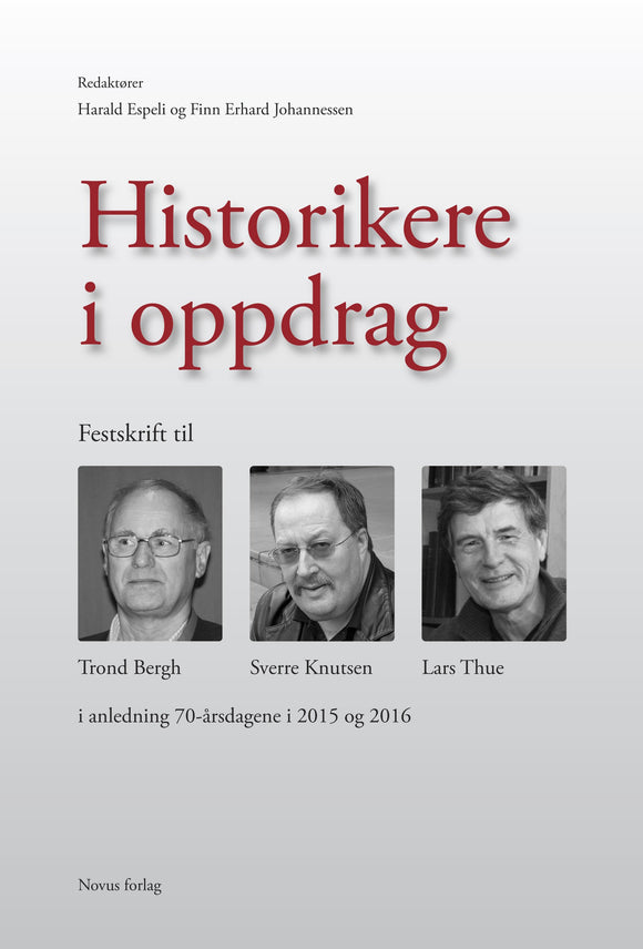 Espeli/Johannessen: Historikere i oppdrag