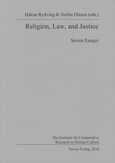 Rydving/Olsson (eds.): Religion, Law, and Justice