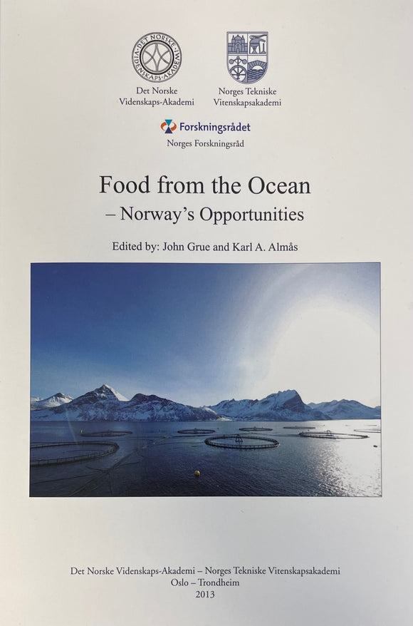 Grue/Almås (Eds.): Food from the Ocean - Norway's Opportunities