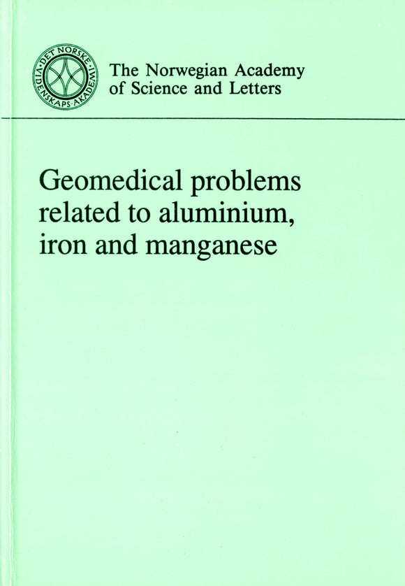 Låg, Jul (ed.): Geomedical problems related to aluminium, iron and manganese